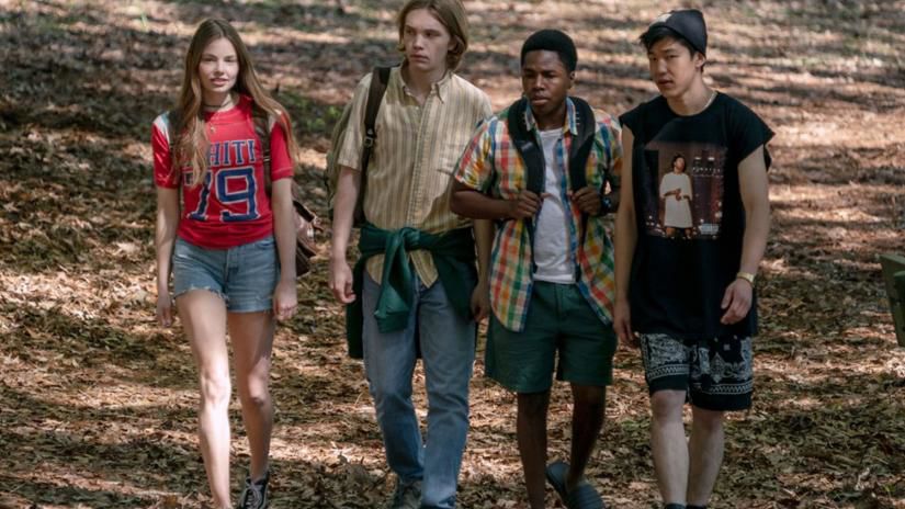 Looking for Alaska characters walking through the woods. Photo from Den of Geek.