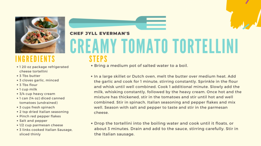 Creamy Tomato Tortellini