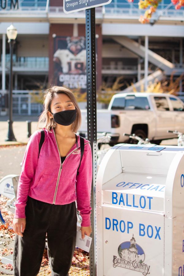 Danni Nguyen, second year Biohealth Science student“I think that every vote counts and I think that since we have the option to vote we should. We can use our voice to do better.”