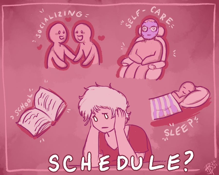 Illustration of different ways to schedule time