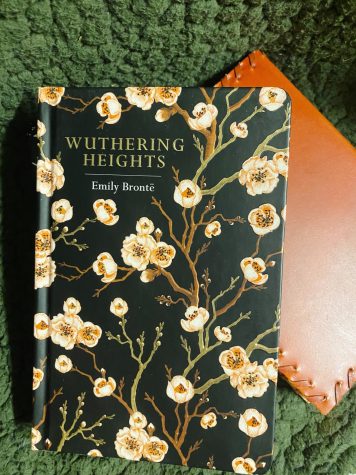 Copy of the book Wuthering Heights