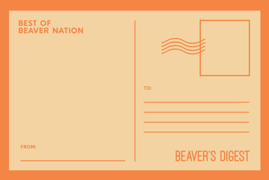 Back of postcard