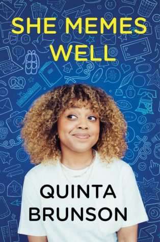 This cover shows author Quinta Brunson smirking.