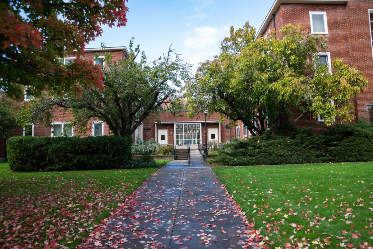 A picture of the outside of Sackett Hall located on the Oregon State campus captured on Oct. 9. 